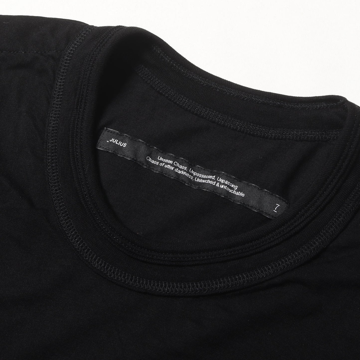 25AW ラウンドカット キュプラジャージー Tシャツ (Round Hem T-Shirt 917CUM13)