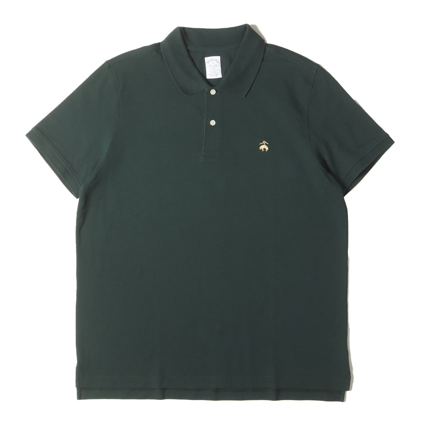 23AW ワンポイント 刺繍 ストレッチ ピケ ポロシャツ / SLIM FIT