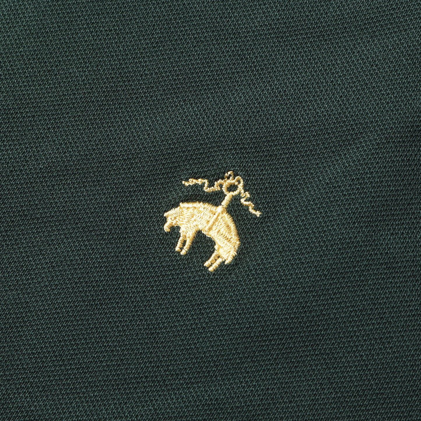 23AW ワンポイント 刺繍 ストレッチ ピケ ポロシャツ / SLIM FIT