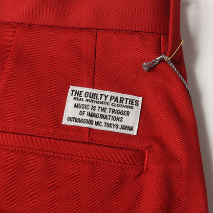 25SS ツータック チノ トラウザー スラックス (DOUBLE PLEATED CHINO TROUSERS 25SS-WMP-PT13)