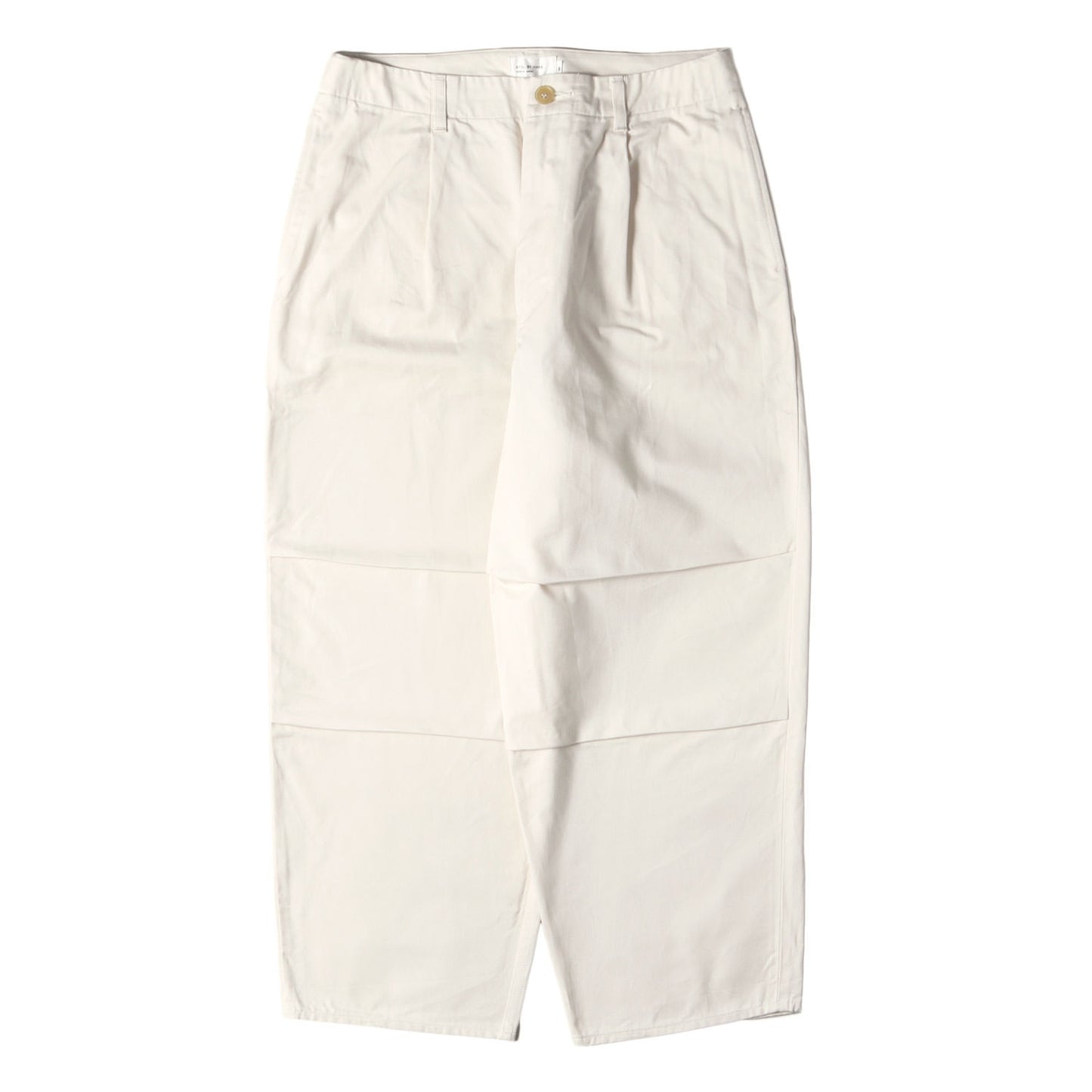 24SS ワンプリーツ ニータック テーパード チノ パンツ (KNEE TUCK PNTS PT01241)
