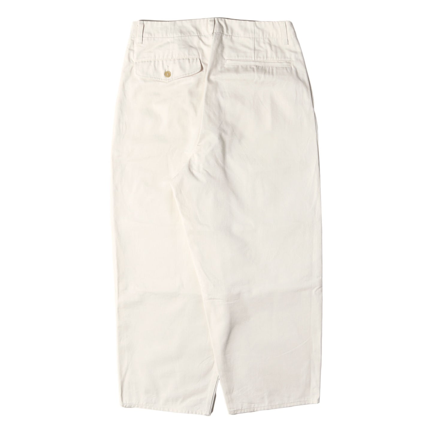 24SS ワンプリーツ ニータック テーパード チノ パンツ (KNEE TUCK PNTS PT01241)