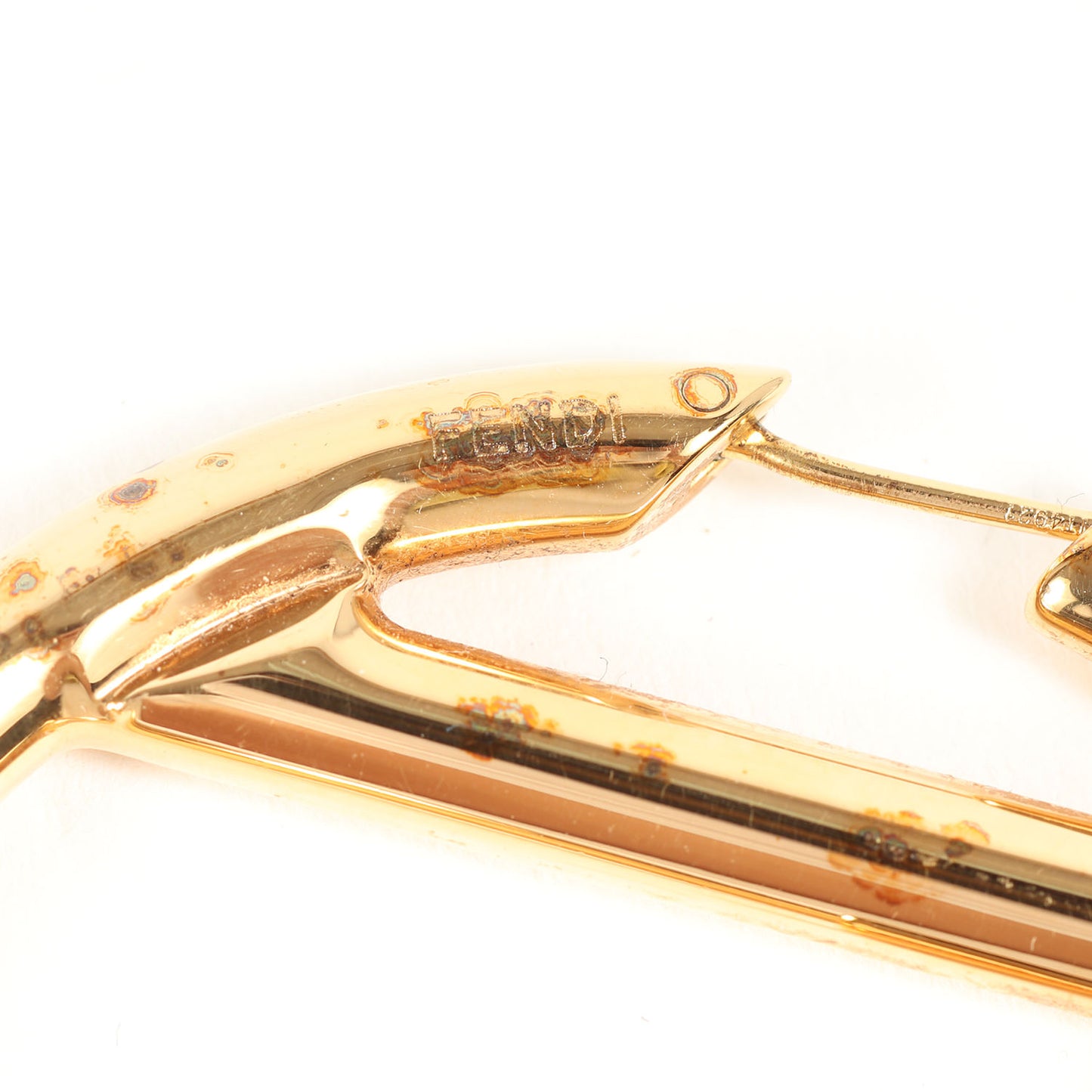 アシンメトリー エフイズ フープ ピアス / 両耳用