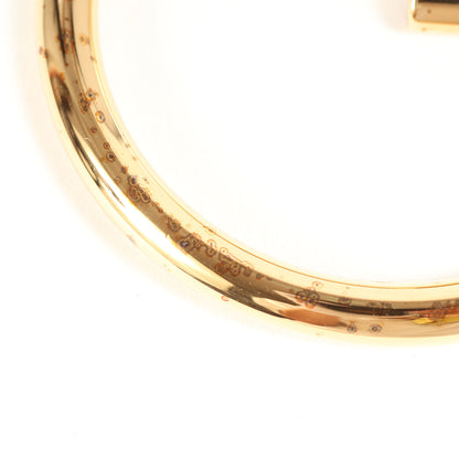 アシンメトリー エフイズ フープ ピアス / 両耳用