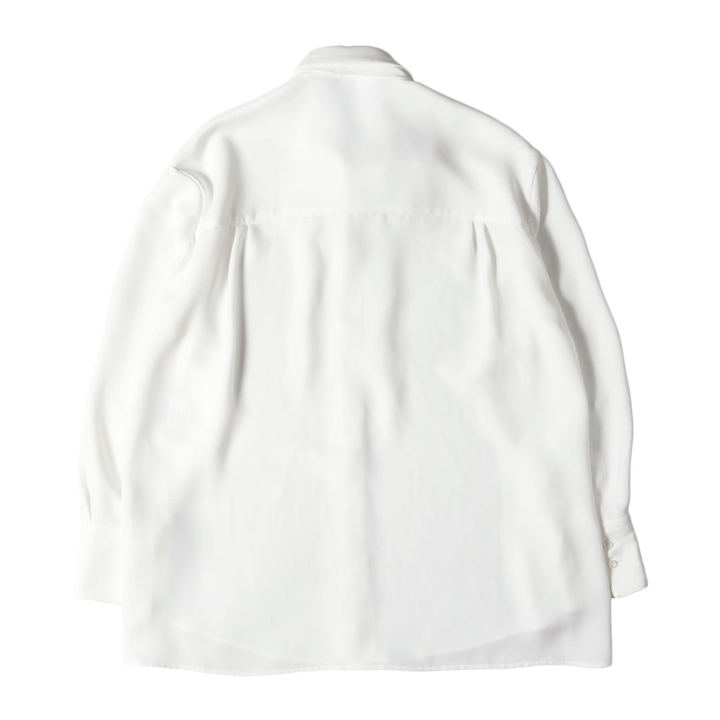 22AW ボウタイ スカーフ付き ポリ シャツ (Bow Tie Shirts 22-AW-024)