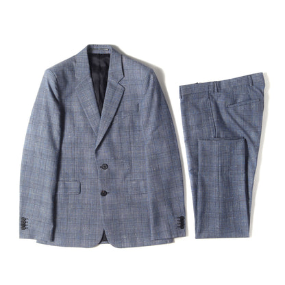 ネップ混 グレンチェック セットアップ スーツ (BM101G1201) / SANPLE NOT FOR SALE