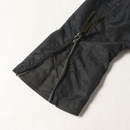 23SS × BEAMS PLUS 別注 ムラ染め ナイロン シングル ライダース (Single Riders Jacket)