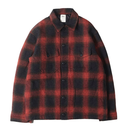 オンブレチェック CPO シャツ パテッド ジャケット (Ombre Plaid CPO Shirt 3420700149)