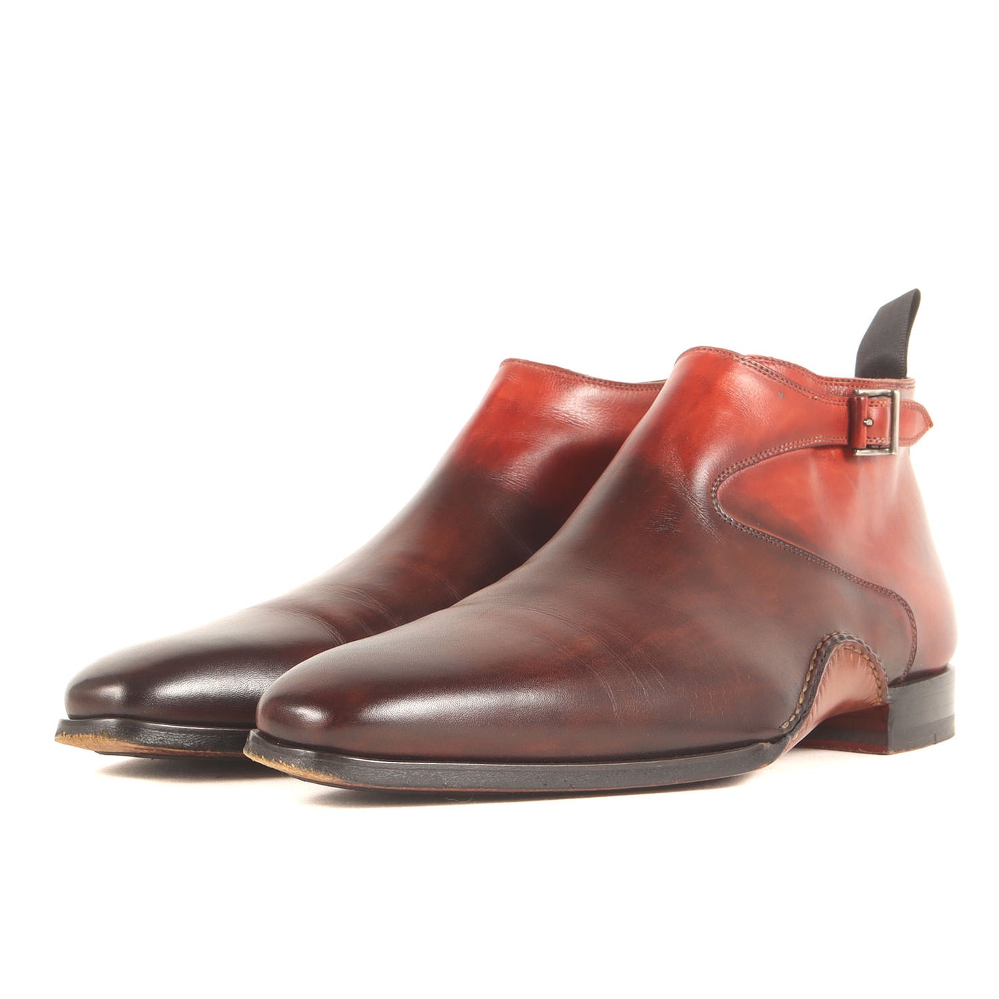 22AW Queen Classico 別注 インサイドジップ ベルトテッド パティーヌ ブーツ (21463)