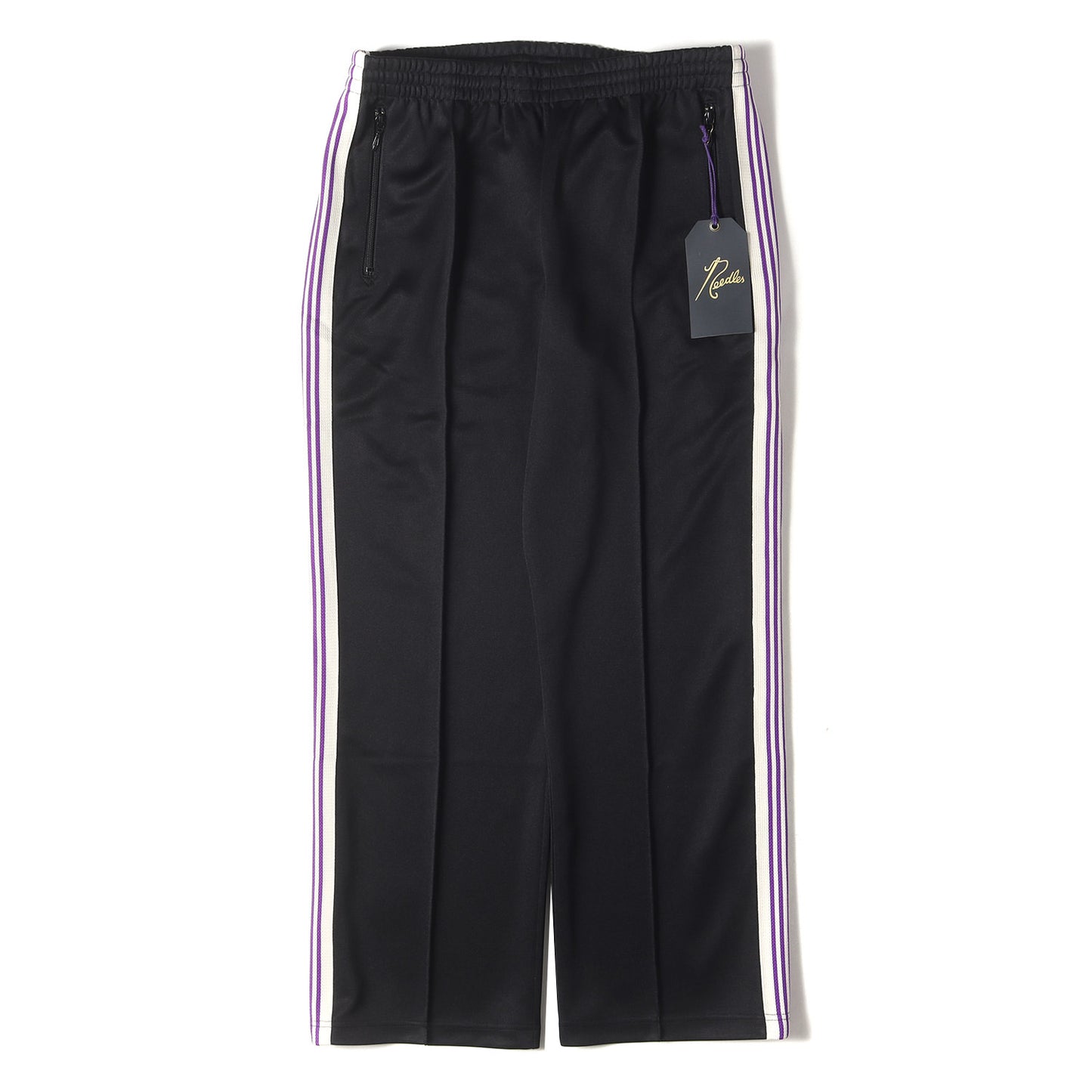 パピヨン刺繍 サイドライン トラック パンツ (Track Pant Poly Smooth MR413)