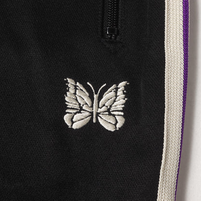 パピヨン刺繍 サイドライン トラック パンツ (Track Pant Poly Smooth MR413)