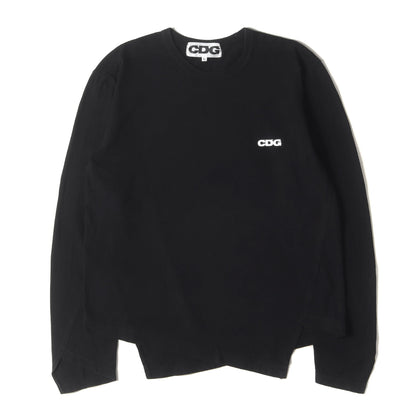 CDG ロゴ 捻じれ バインダーネック カットソー (SZ-T015) / AD2018
