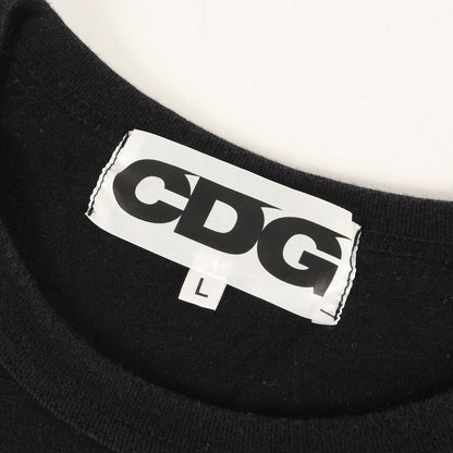 CDG ロゴ 捻じれ バインダーネック カットソー (SZ-T015) / AD2018