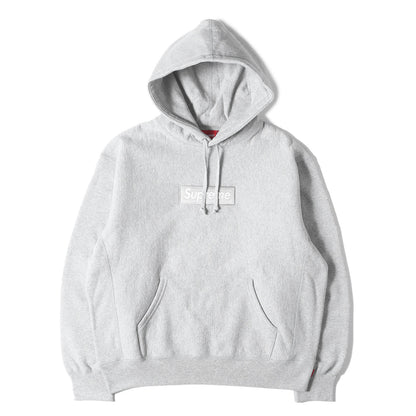 24AW ボックスロゴ 刺繍 スウェット パーカー (Box Logo Hooded Sweatshirt)
