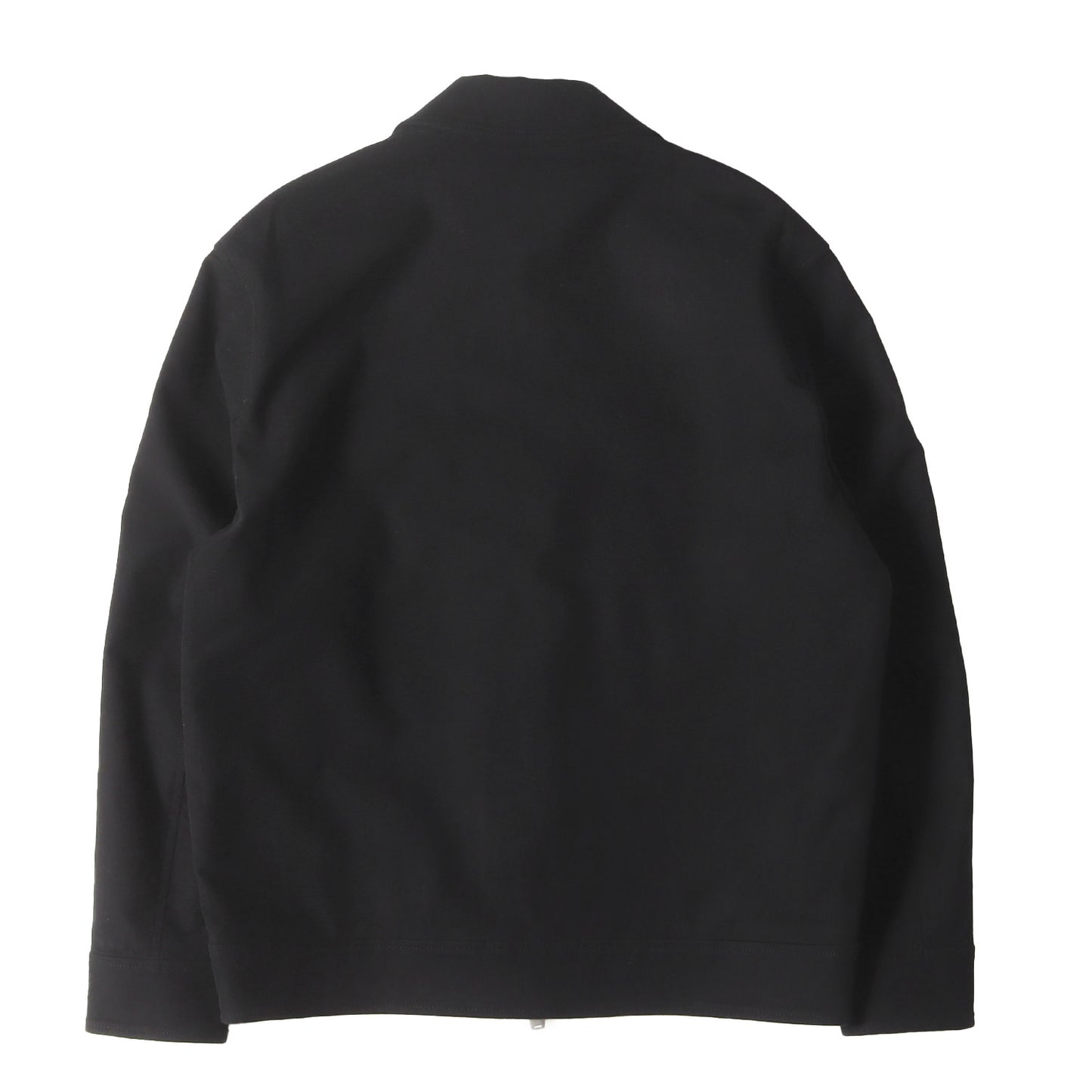 24AW フライフロント ジップアップ ストレッチ モールスキン ブルゾン (NURLAN)