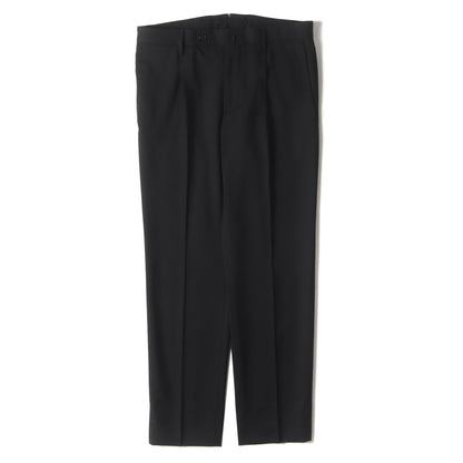 24AW 1プリーツ テクノフランネル パンツ (1TS067 4536B) / TAPERED FIT