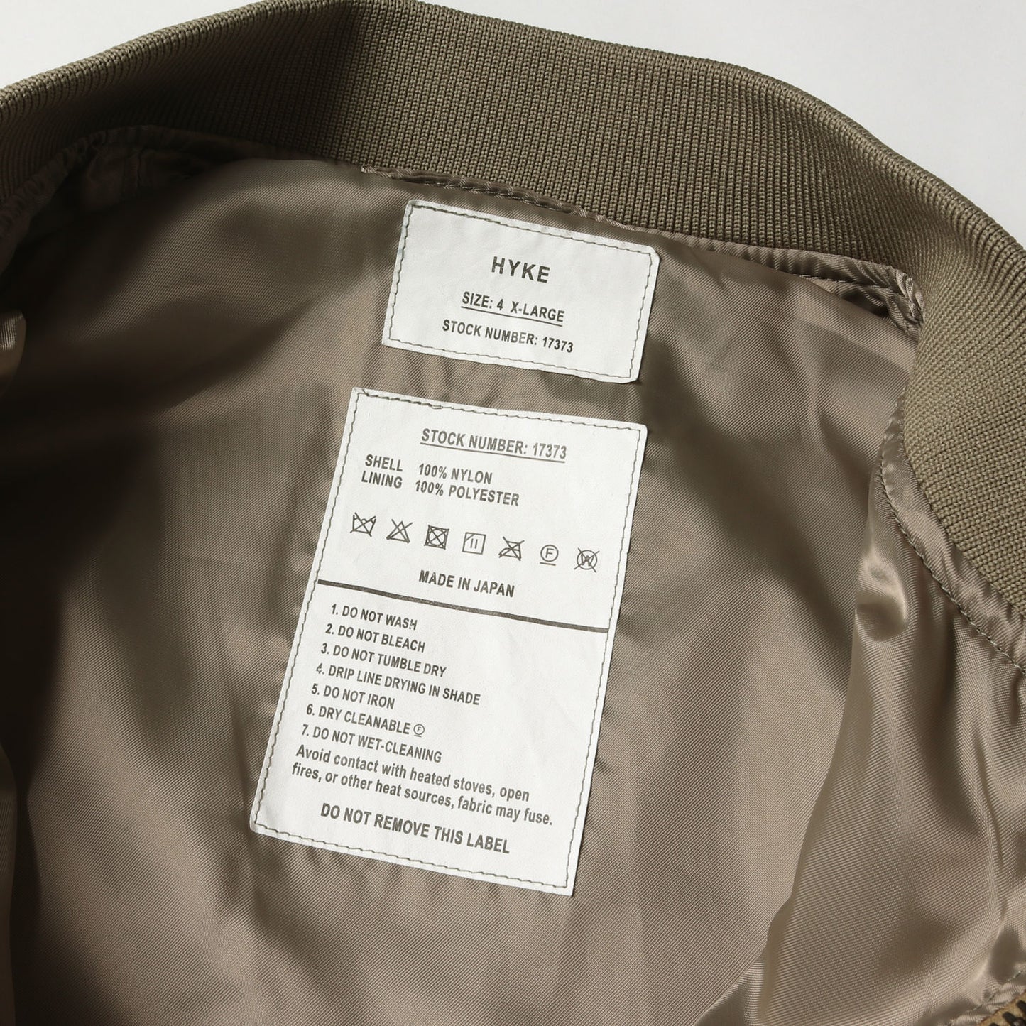 23SS ミリタリー フライト ボンバー ジャケット (TYPE L-2A JACKET 17373)