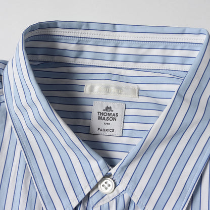 23SS × THOMAS MASON ストライプ ブロード シャツ (23-050-300-8110-1-0)