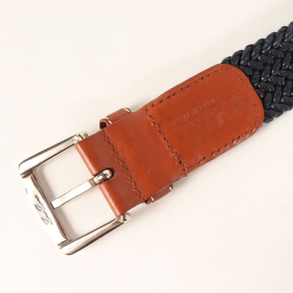 スクエアバックル メッシュ ベルト / MADE IN ITALY