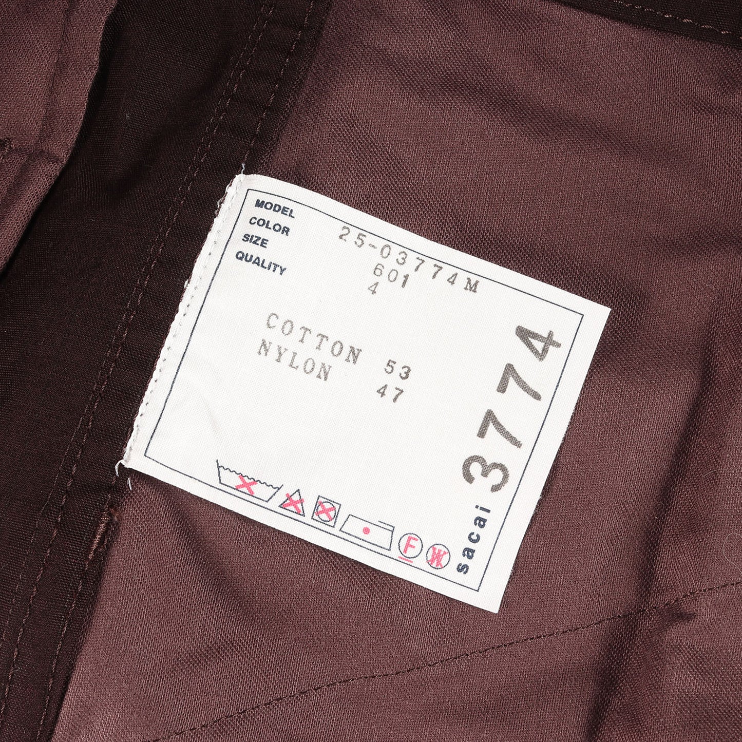25AW ワイド リップストップ カーゴパンツ (Rip Stop Pants 25-03774M)