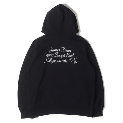 25SS フォトグラフィック ロゴ スウェット パーカー (James Dean Photo Hoodie 25-0924S)