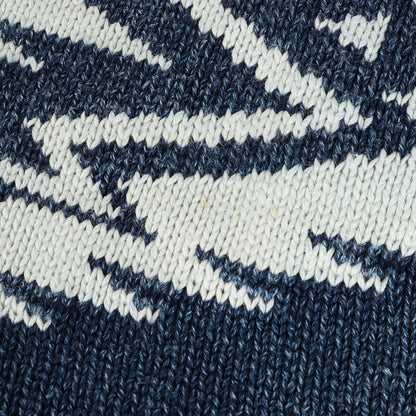 ショールカラー チマヨ ジャガード コットンニット カーディガン (522080118-1322)