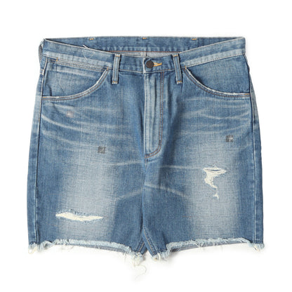 × Wrangler ヴィンテージ リペア加工 ショート デニムパンツ / MADE IN JAPAN