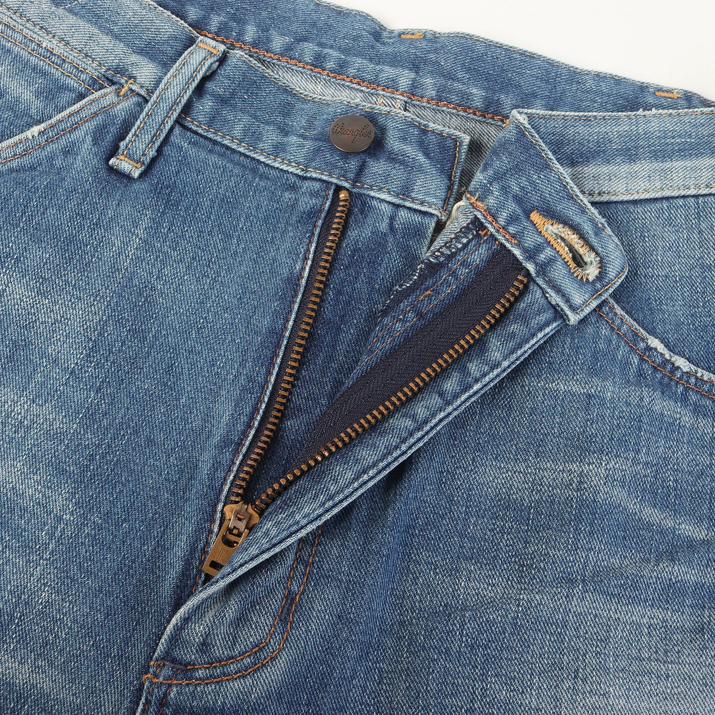 × Wrangler ヴィンテージ リペア加工 ショート デニムパンツ / MADE IN JAPAN