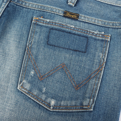 × Wrangler ヴィンテージ リペア加工 ショート デニムパンツ / MADE IN JAPAN