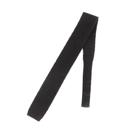 スクエア シルク ニット ネクタイ