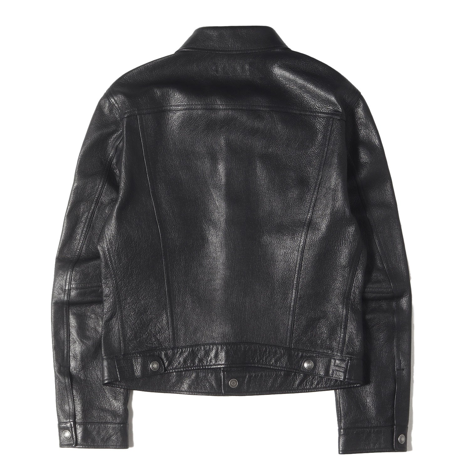 ゴートスキン レザー トラッカー ジャケット (BI429 TFL554