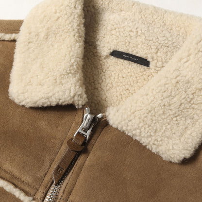 ボアムートン レザー ジャケット (BH438 TFL595)