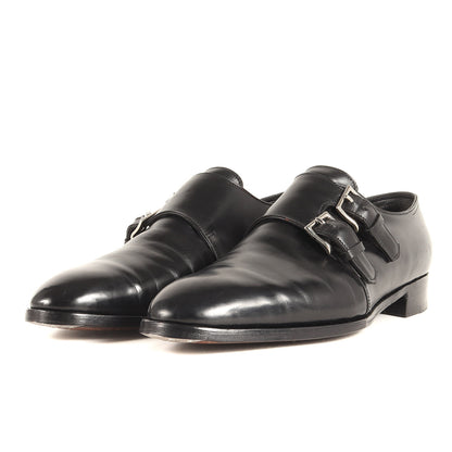 パンチドキャップトゥ ダブルモンク ドレスシューズ (Philip II Double Buckle 28438) / MADE IN ENGLAND