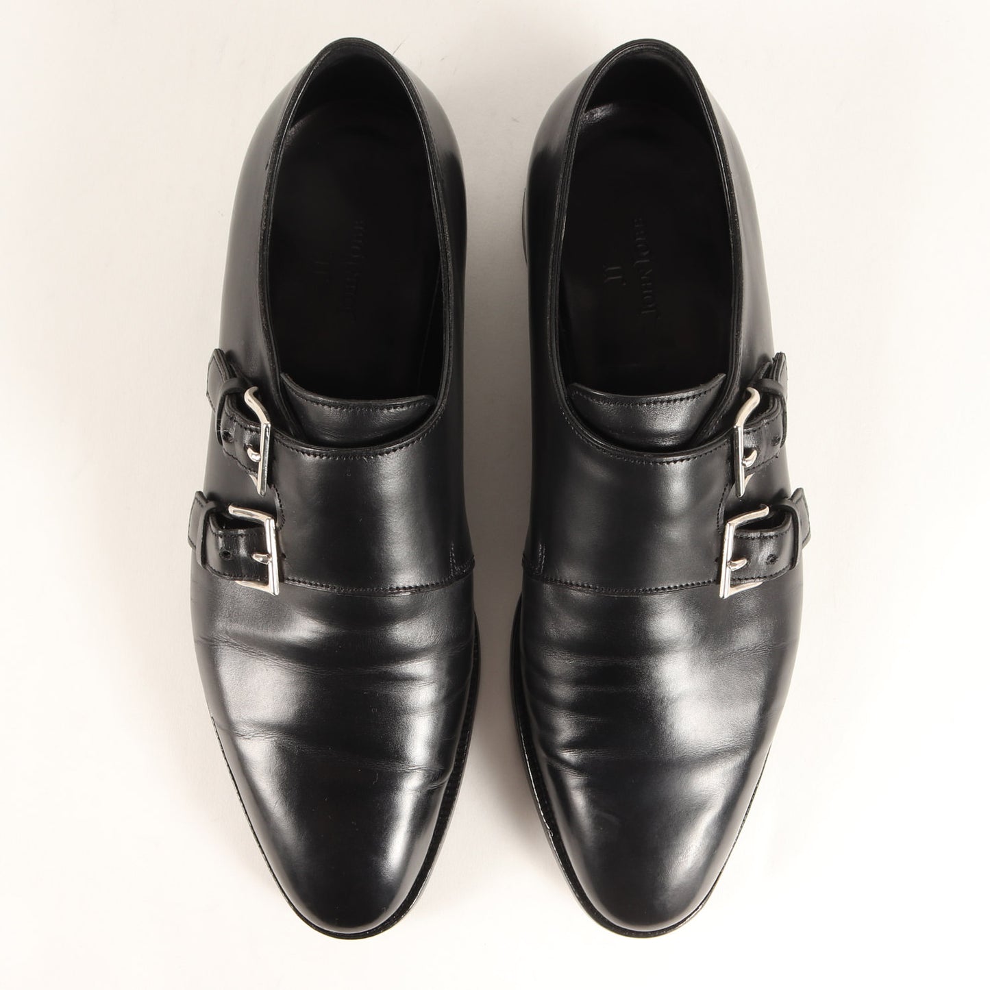 パンチドキャップトゥ ダブルモンク ドレスシューズ (Philip II Double Buckle 28438) / MADE IN ENGLAND