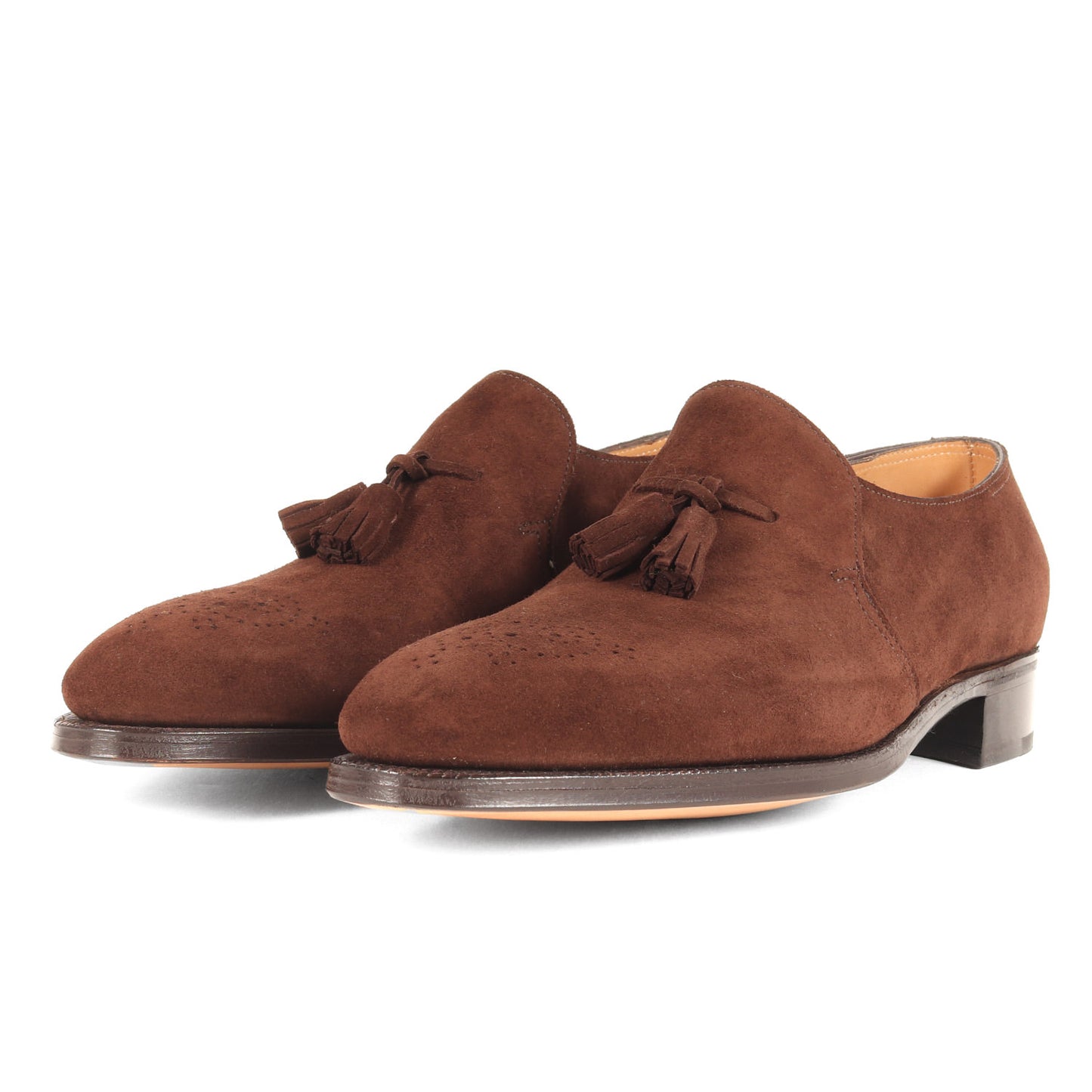 イヤーモデル 2010 メダリオン タッセル スウェード ローファー (MADISON 2010)