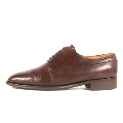 イヤーモデル 2003 メダリオン レザー オックスフォード ドレス シューズ (JOHN LOBB 2003) / MADE IN ENGLAND