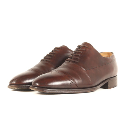 イヤーモデル 2003 メダリオン レザー オックスフォード ドレス シューズ (JOHN LOBB 2003) / MADE IN ENGLAND