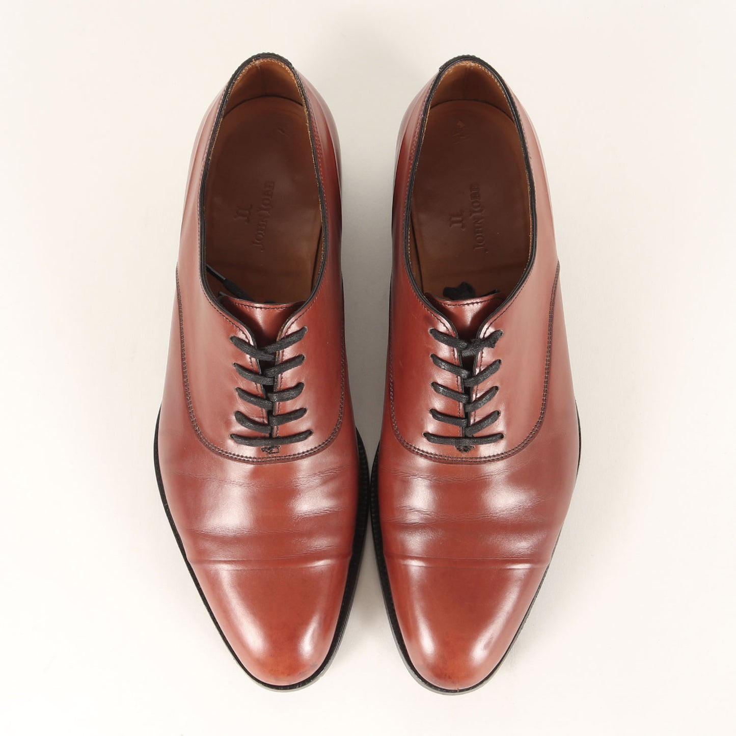 イヤーモデル 2006 レザー オックスフォード ドレス シューズ (JOHN LOBB 2006) / MADE IN ENGLAND