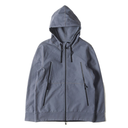 裏フリース ストレッチ ダブルジップ パーカー (100 Year Hoodie)