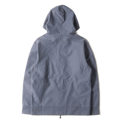 裏フリース ストレッチ ダブルジップ パーカー (100 Year Hoodie)