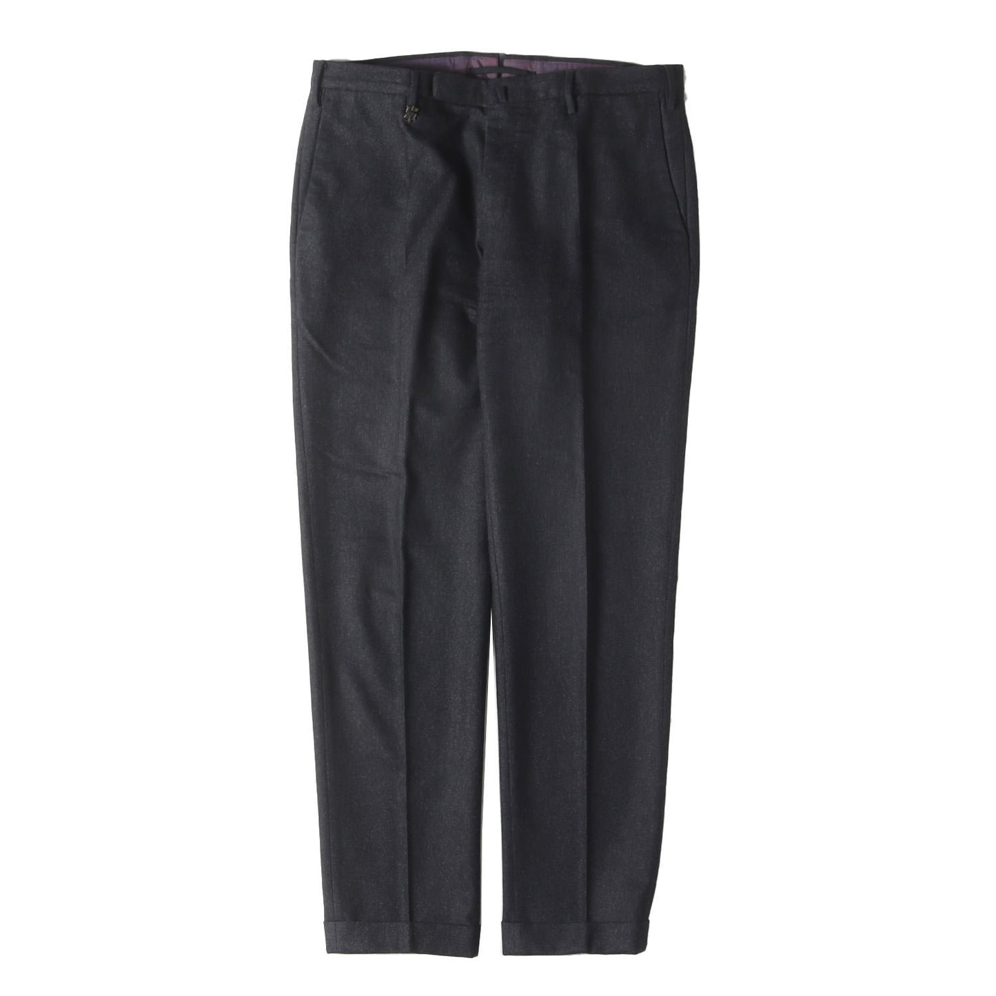 SUPER 100s ウール ライトフランネル スラックス パンツ (1AT030 1721T) / SLIM FIT