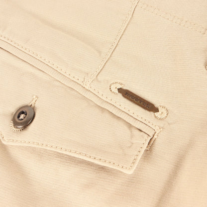 近年モデル ワンタック ガーメントダイ ストレッチ サマーサテン テーパード スラックス パンツ (10X174 90871) / TAPERED FIT