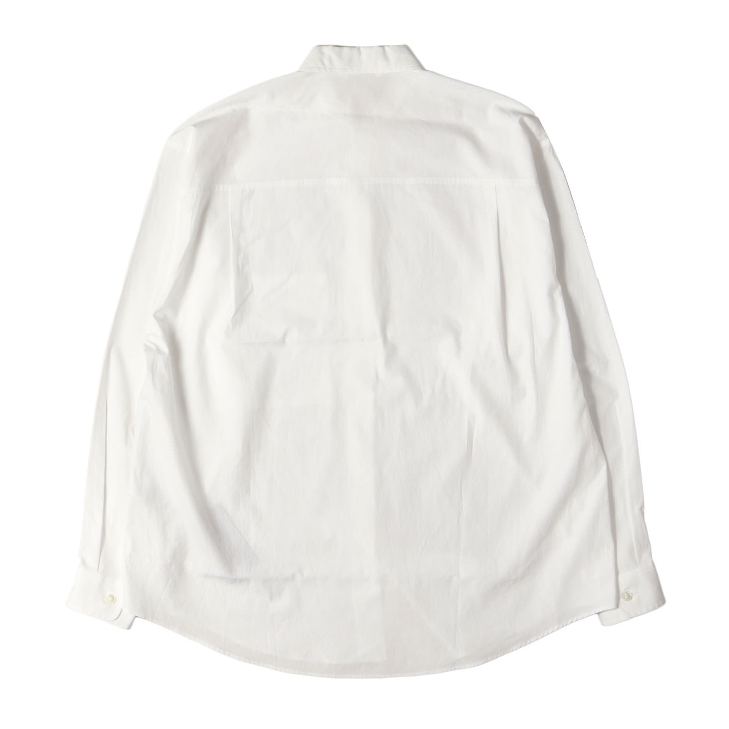 フィンクスコットン ツイル ビッグ シャツ (WASHED FINX TWILL BIG SHIRTS A22AS02TN)