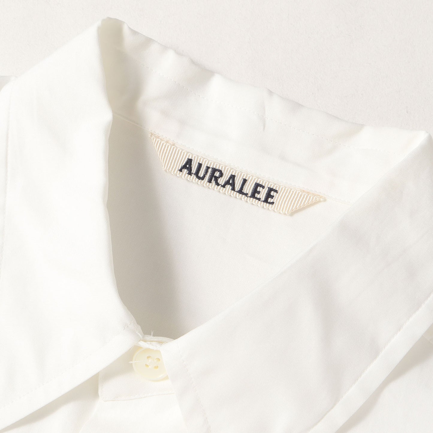 フィンクスコットン ツイル ビッグ シャツ (WASHED FINX TWILL BIG SHIRTS A22AS02TN)