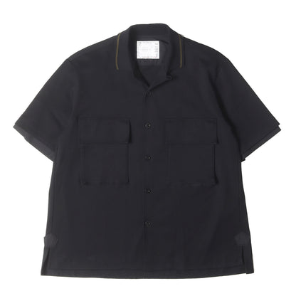 23SS ドッキング ジャージー 半袖 シャツ (Cotton Jersey Shirt 23-03073M)