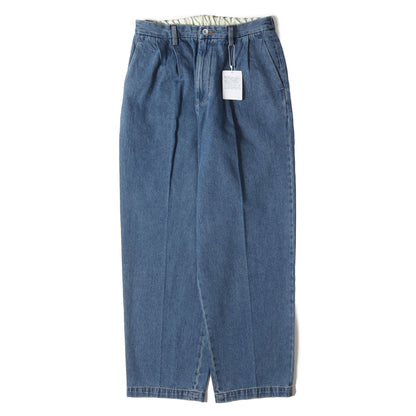 25AW ワイド イージー ブリーチ デニムパンツ / JEANS GRID