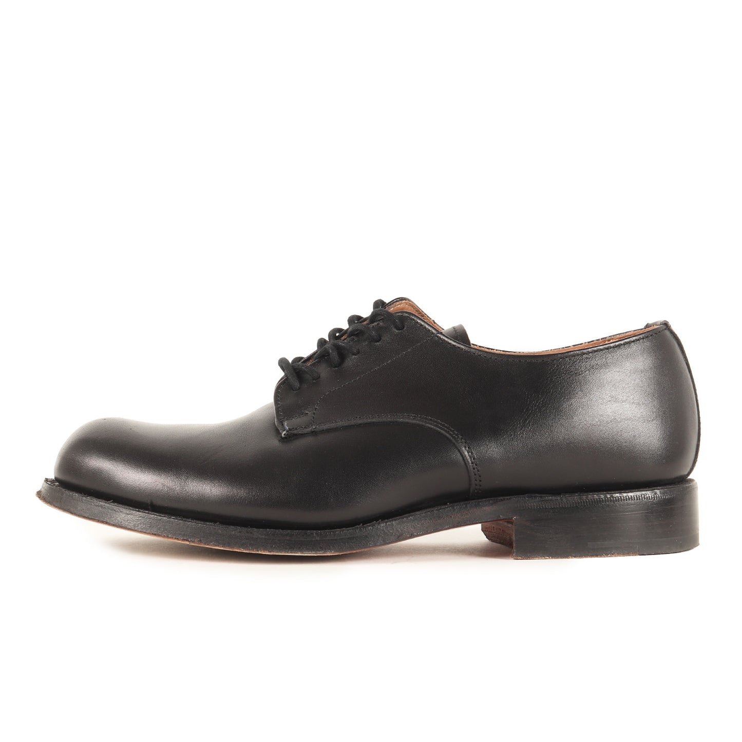 カーフレザー ダービー ドレスシューズ (BLACK BOX CALF DERBY SHOE 8111)