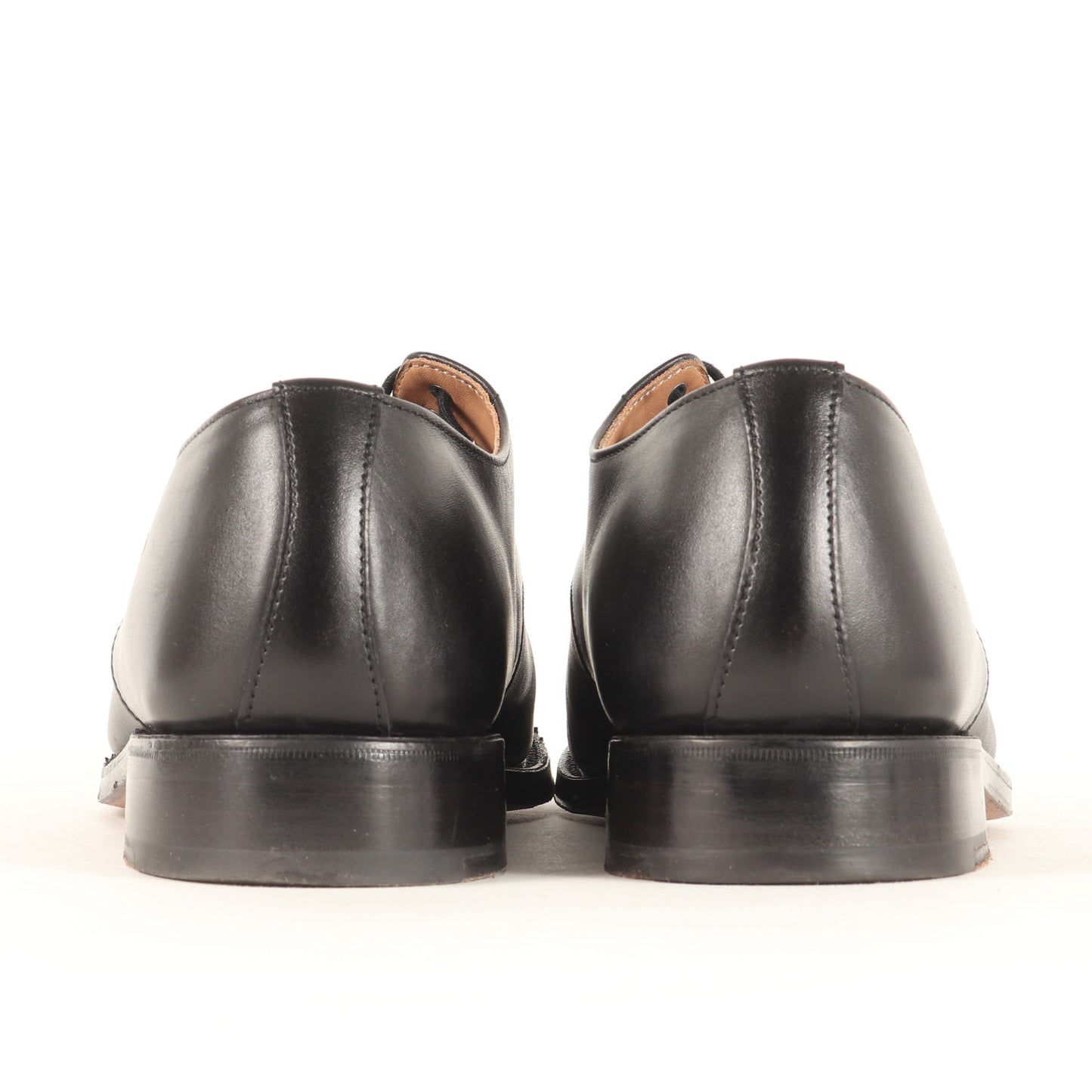 カーフレザー ダービー ドレスシューズ (BLACK BOX CALF DERBY SHOE 8111)