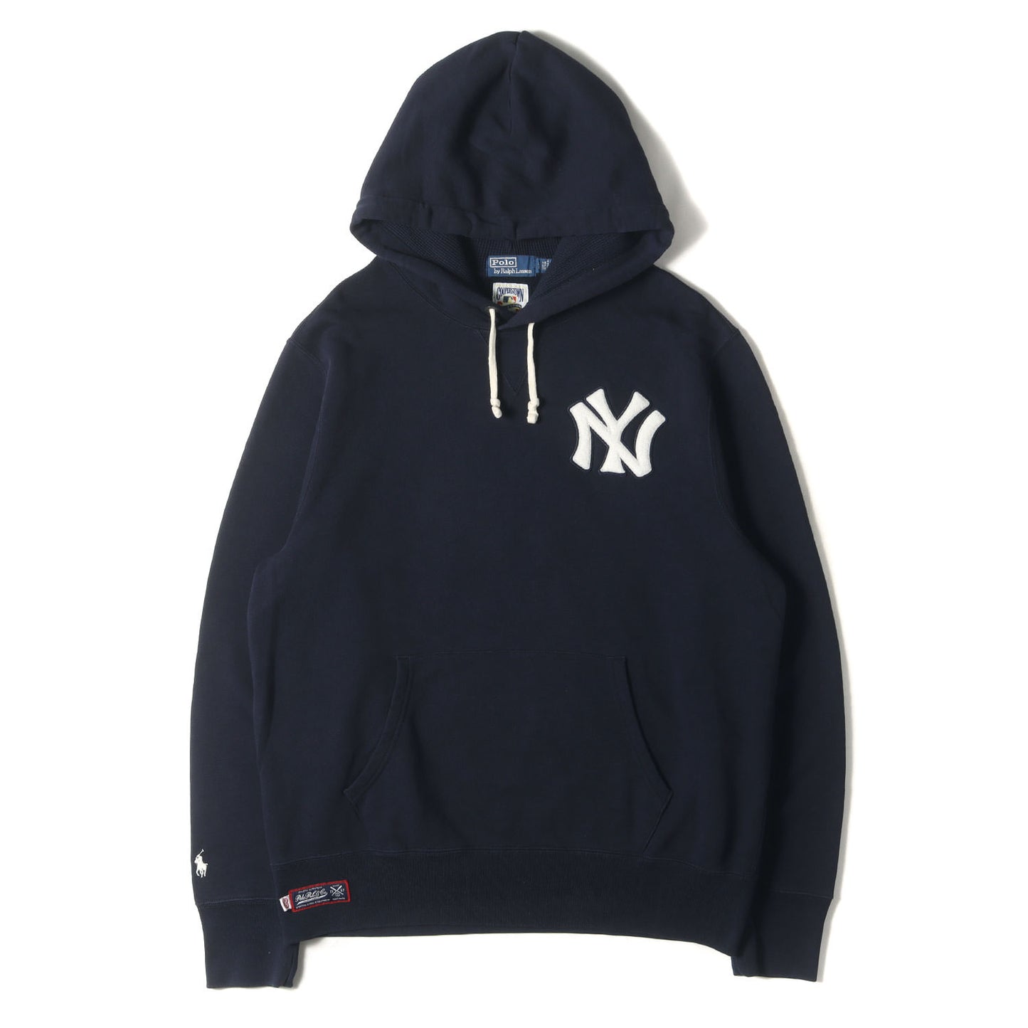 × Cooperstown × New York Yankees サガラワッペン 刺繍 スウェット パーカー