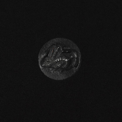 ワンポイント アイコン モックネック Tシャツ (112620 RB560) / RED EAR MADE IN JAPAN